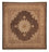 Tappeto Persero - Tabriz - 270 x 252 cm - blu scuro