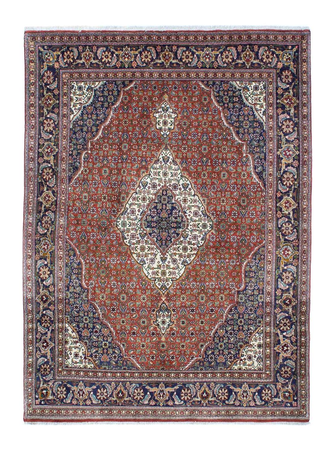 Tappeto Persero - Tabriz - 209 x 152 cm - ruggine
