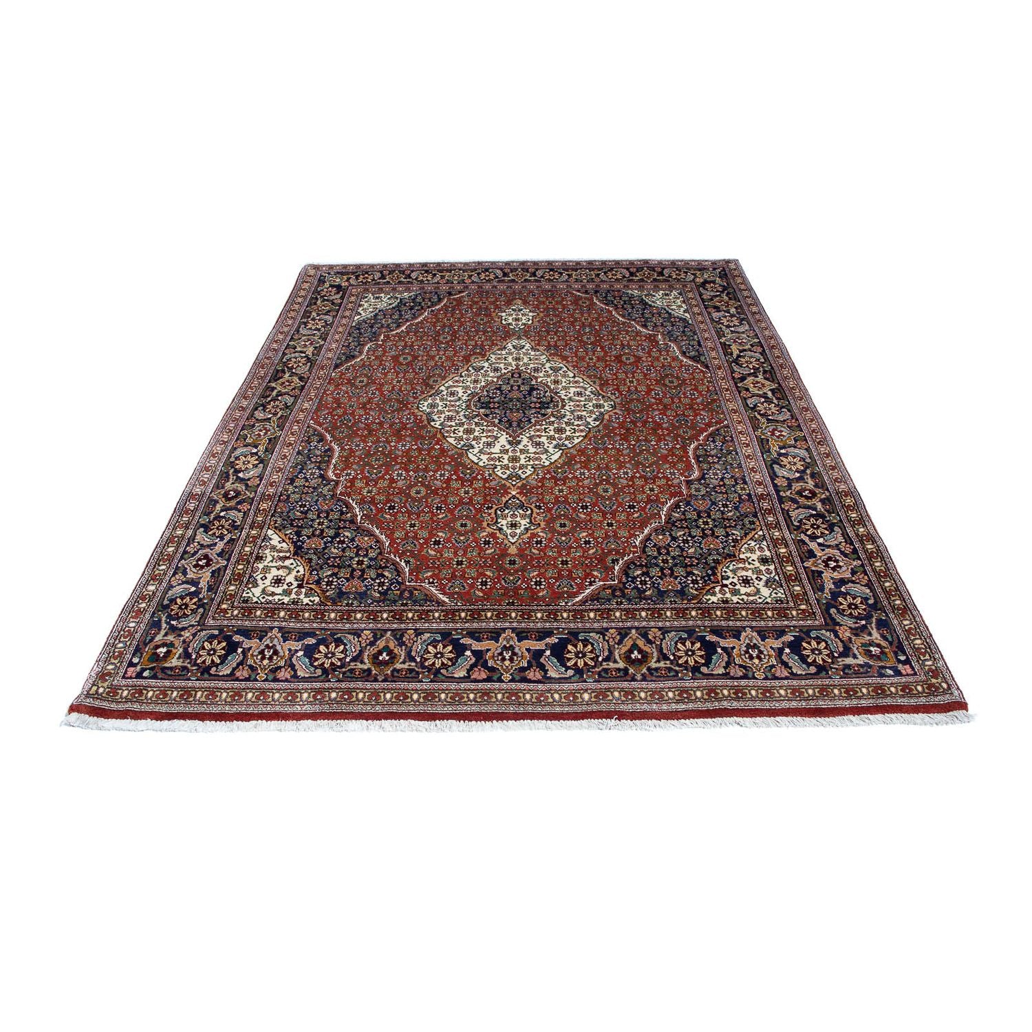 Tappeto Persero - Tabriz - 209 x 152 cm - ruggine
