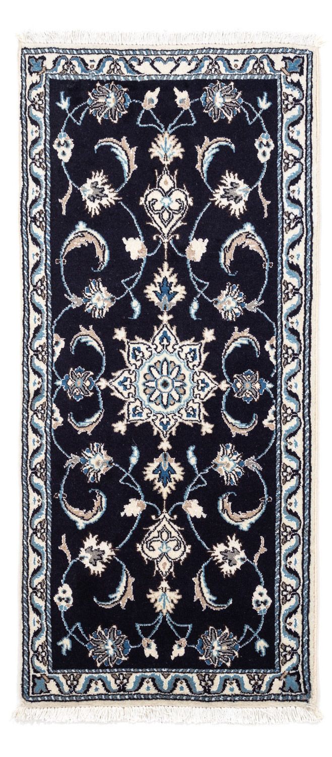 Tappeto Persero - Nain - 142 x 62 cm - blu scuro