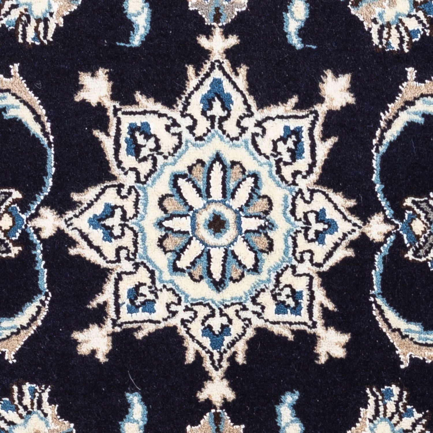 Tappeto Persero - Nain - 142 x 62 cm - blu scuro