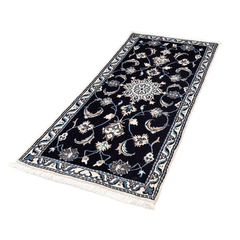 Tappeto Persero - Nain - 142 x 62 cm - blu scuro