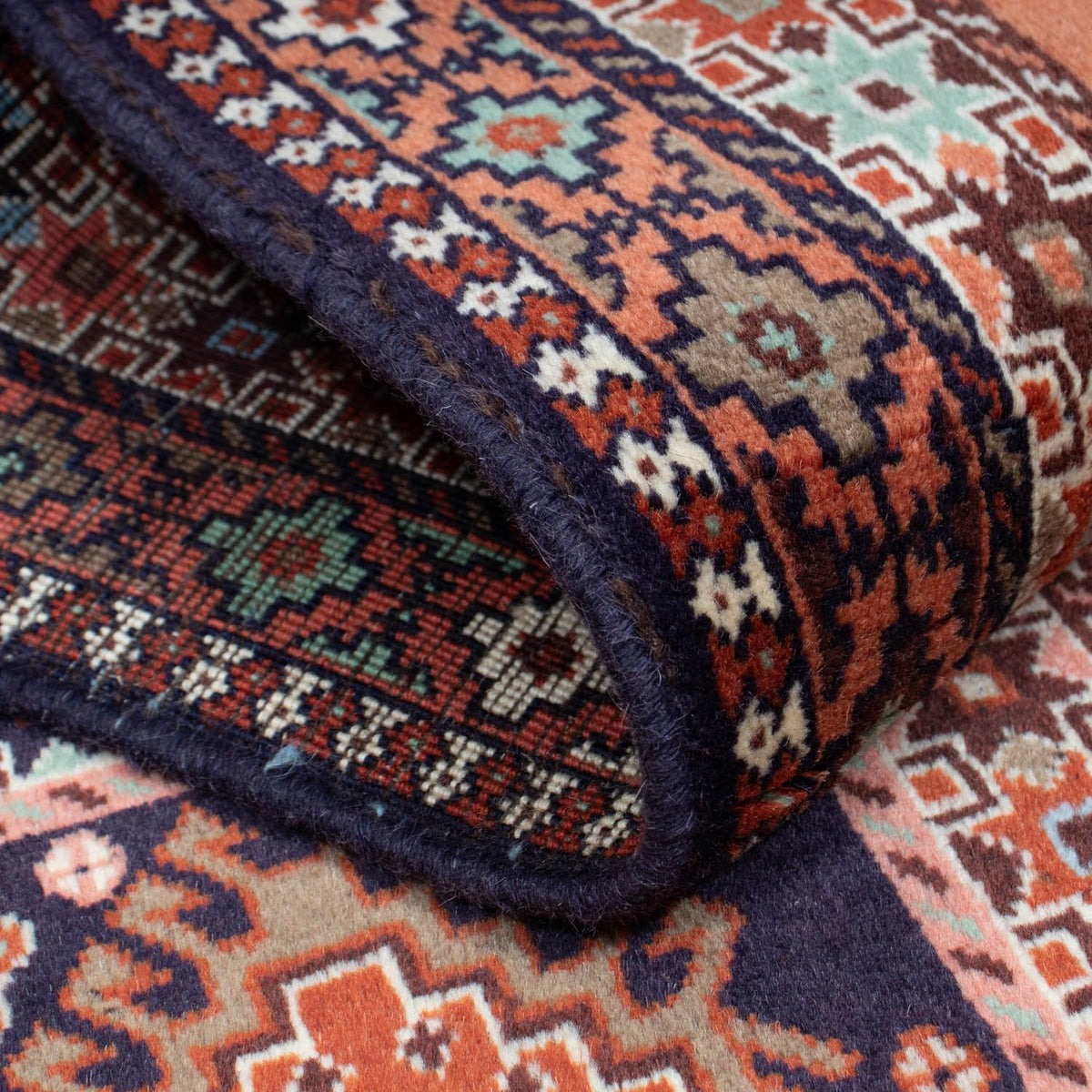 Tappeto corsia Tappeto Persero - Nomade - 198 x 79 cm - rosso chiaro