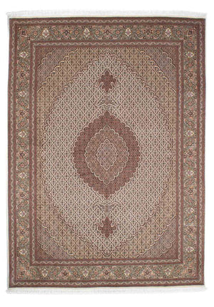 Tappeto Persero - Tabriz - 237 x 168 cm - marrone chiaro