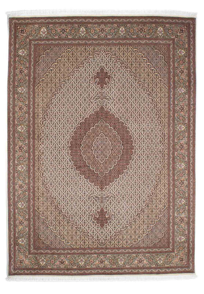 Tappeto Persero - Tabriz - 237 x 168 cm - marrone chiaro