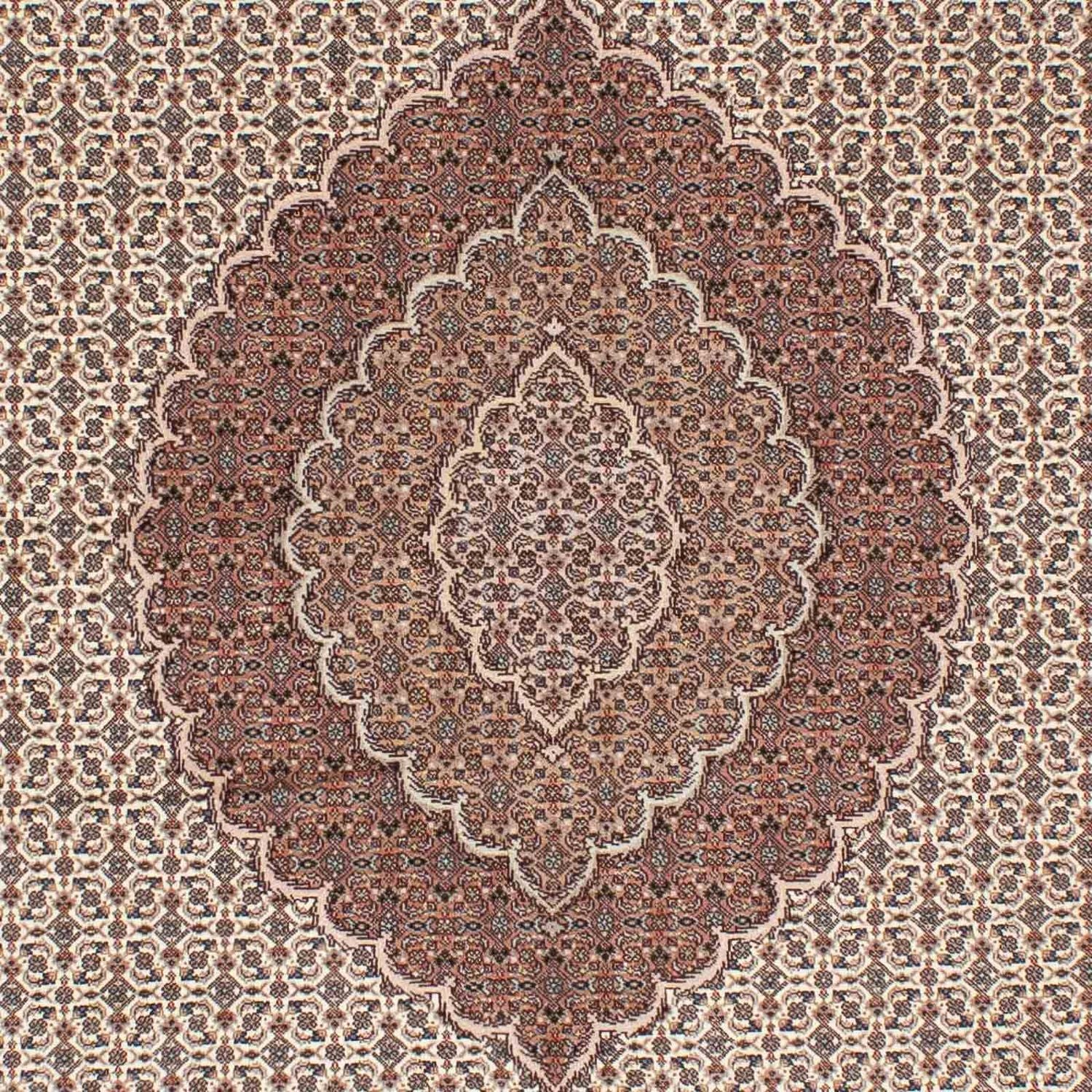 Tappeto Persero - Tabriz - 237 x 168 cm - marrone chiaro