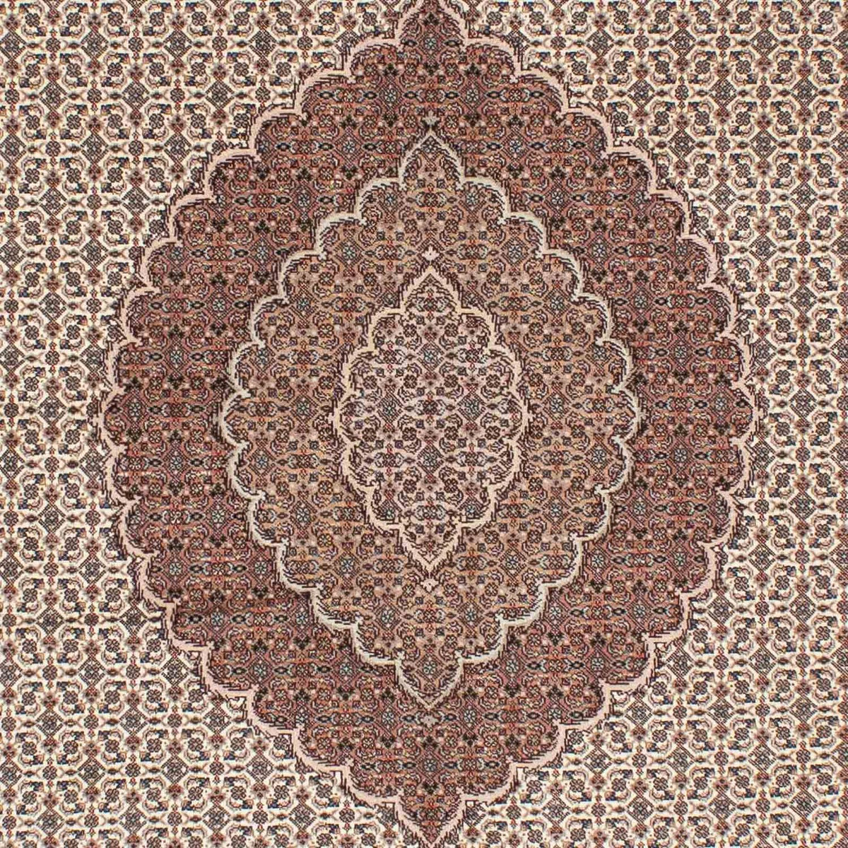 Tappeto Persero - Tabriz - 237 x 168 cm - marrone chiaro