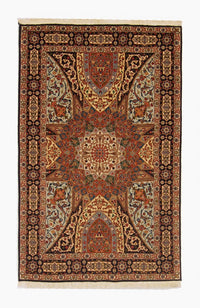 Tappeto Persero - Tabriz - Reale - 154 x 98 cm - multicolore