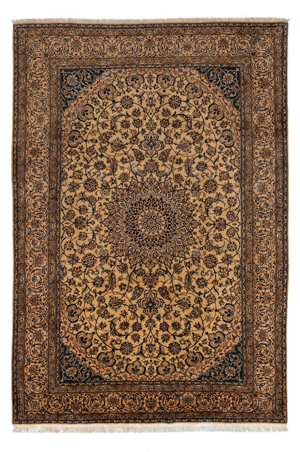 Tappeto Persero - Nain - Reale - 373 x 246 cm - beige scuro