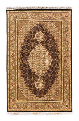 Tappeto Persero - Tabriz - 158 x 100 cm - nero