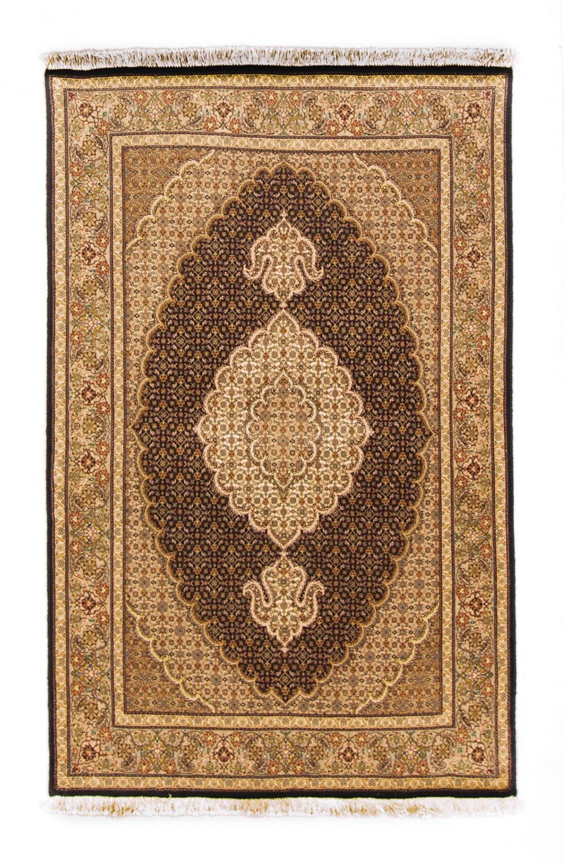 Tappeto Persero - Tabriz - 158 x 100 cm - nero