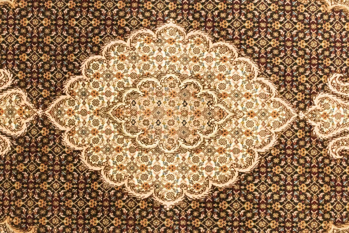 Tappeto Persero - Tabriz - 158 x 100 cm - nero