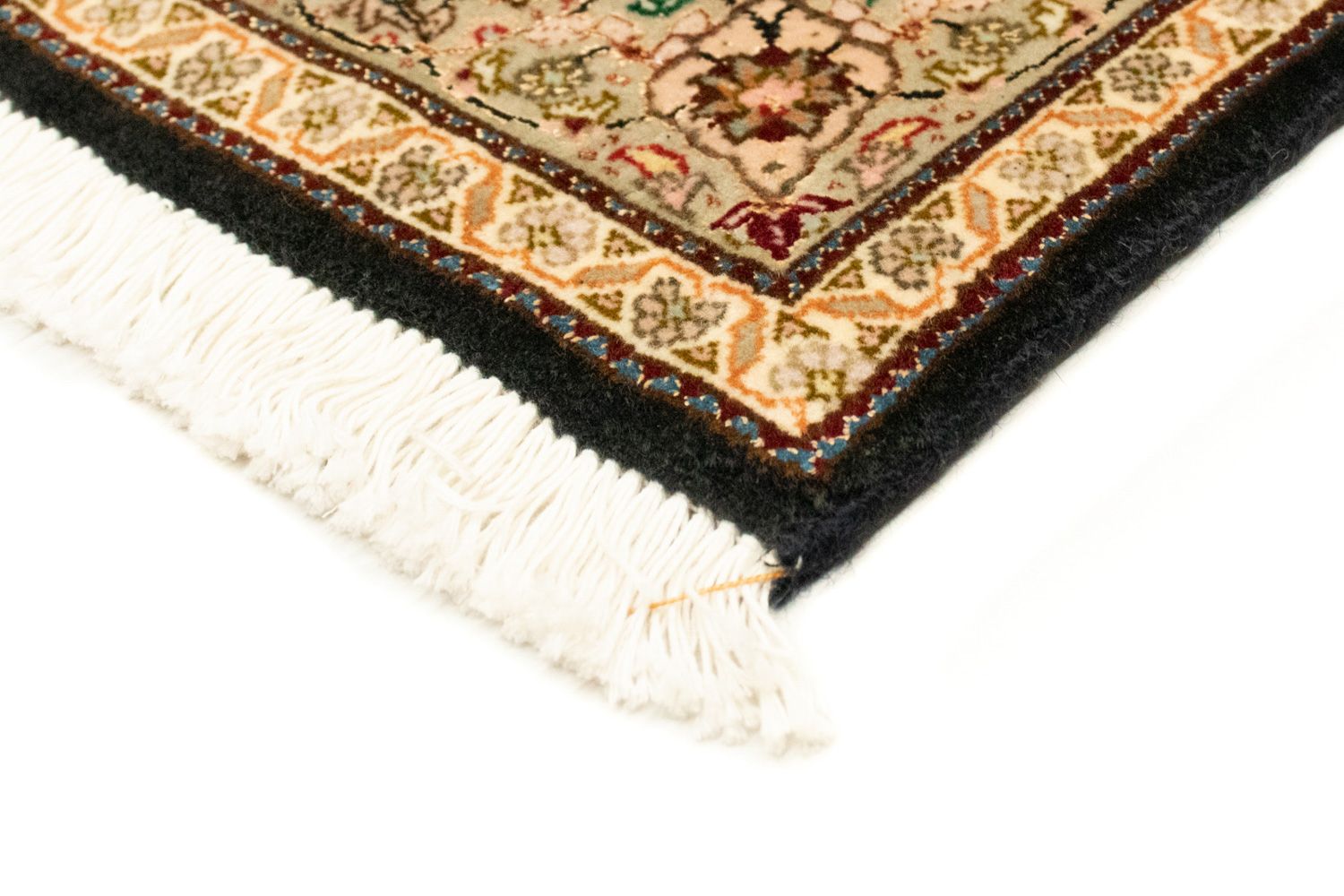 Tappeto Persero - Tabriz - 158 x 100 cm - nero