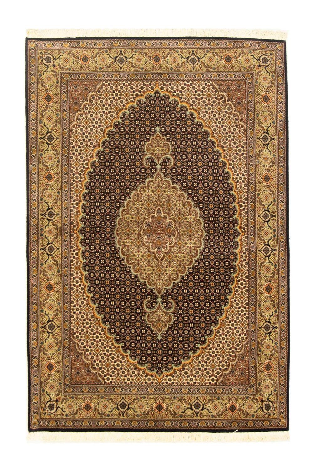 Tappeto Persero - Tabriz - Reale - 156 x 103 cm - nero