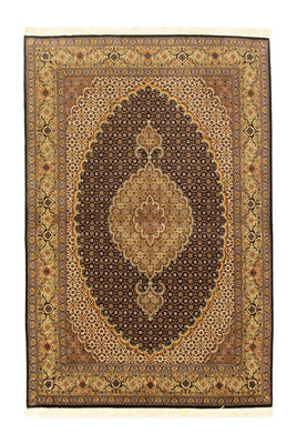 Tappeto Persero - Tabriz - Reale - 156 x 103 cm - nero