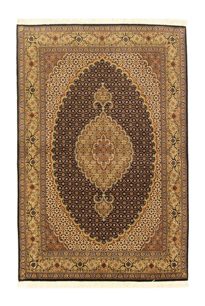 Tappeto Persero - Tabriz - Reale - 156 x 103 cm - nero