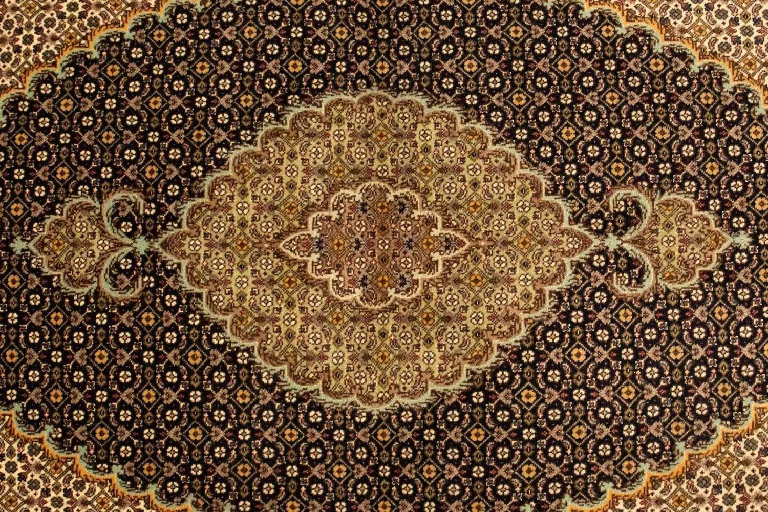 Tappeto Persero - Tabriz - Reale - 156 x 103 cm - nero