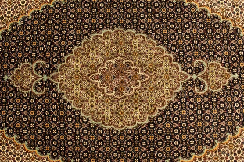 Tappeto Persero - Tabriz - Reale - 156 x 103 cm - nero