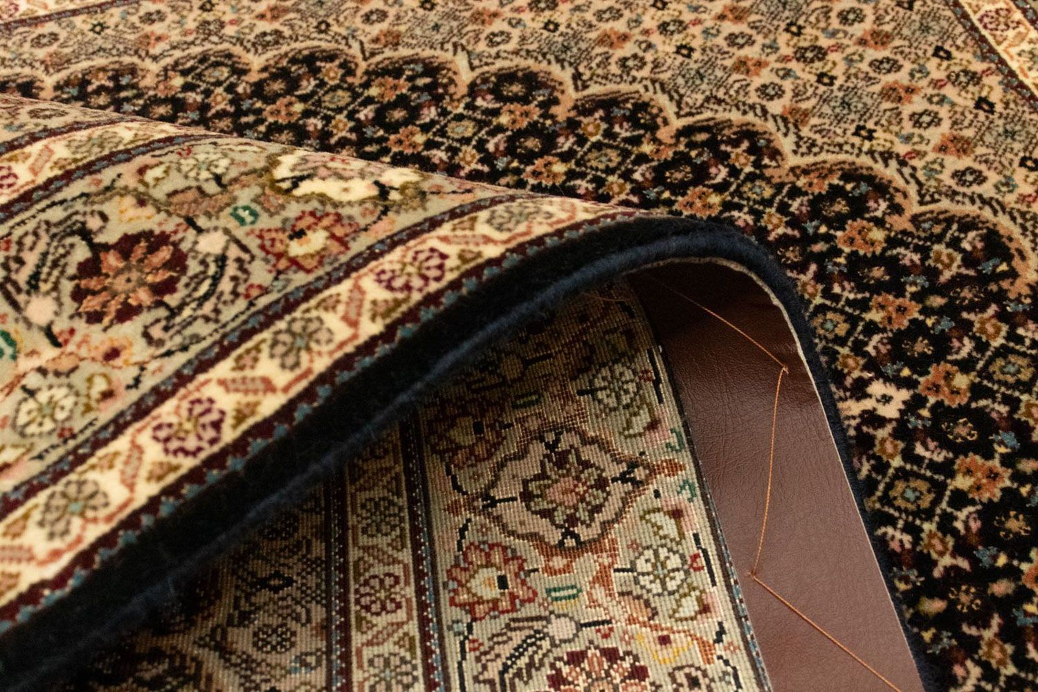Tappeto Persero - Tabriz - Reale - 150 x 102 cm - blu scuro
