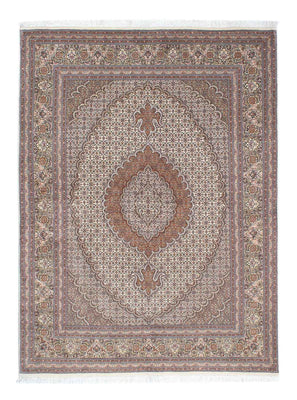 Tappeto Persero - Tabriz - 203 x 146 cm - marrone chiaro