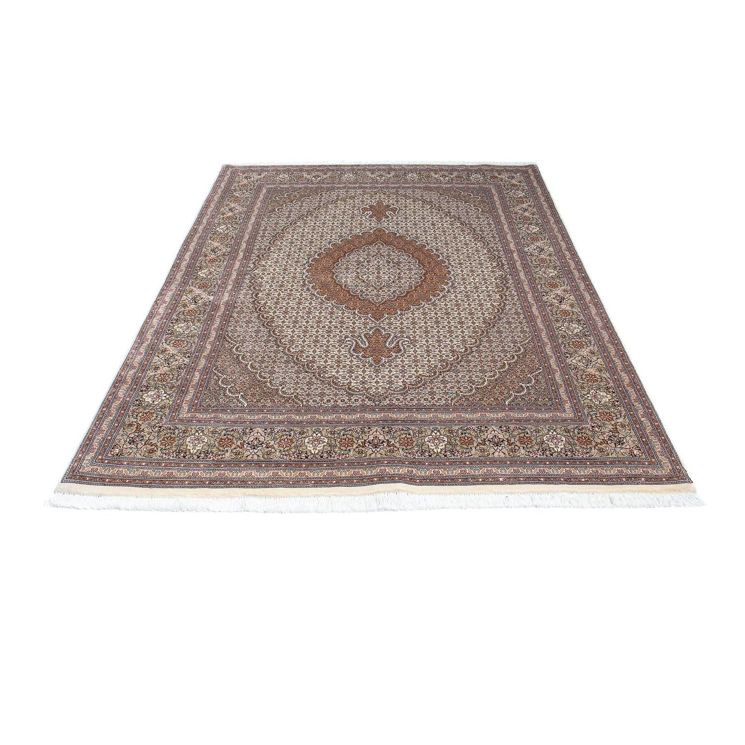 Tappeto Persero - Tabriz - 203 x 146 cm - marrone chiaro