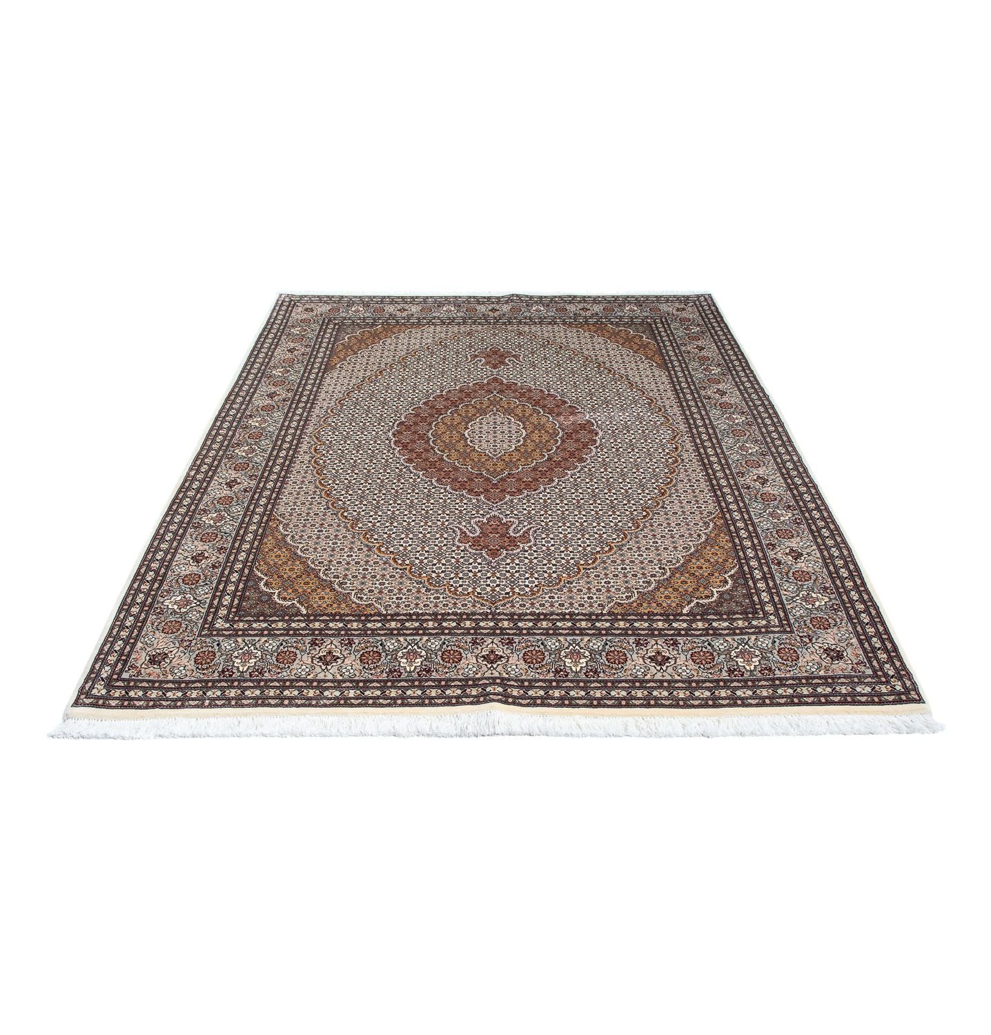 Tappeto Persero - Tabriz - 202 x 151 cm - beige