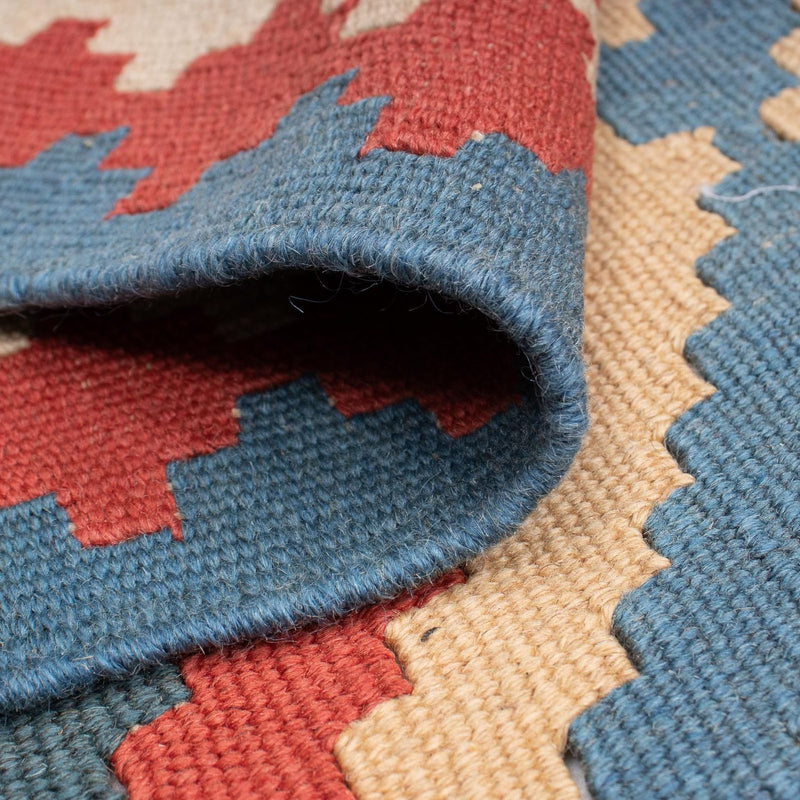 Tappeto Kelim - Orientale - 183 x 124 cm - blu
