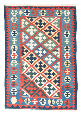 Tappeto Kelim - Orientale - 175 x 124 cm - blu