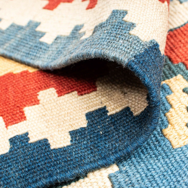 Tappeto Kelim - Orientale - 173 x 118 cm - blu