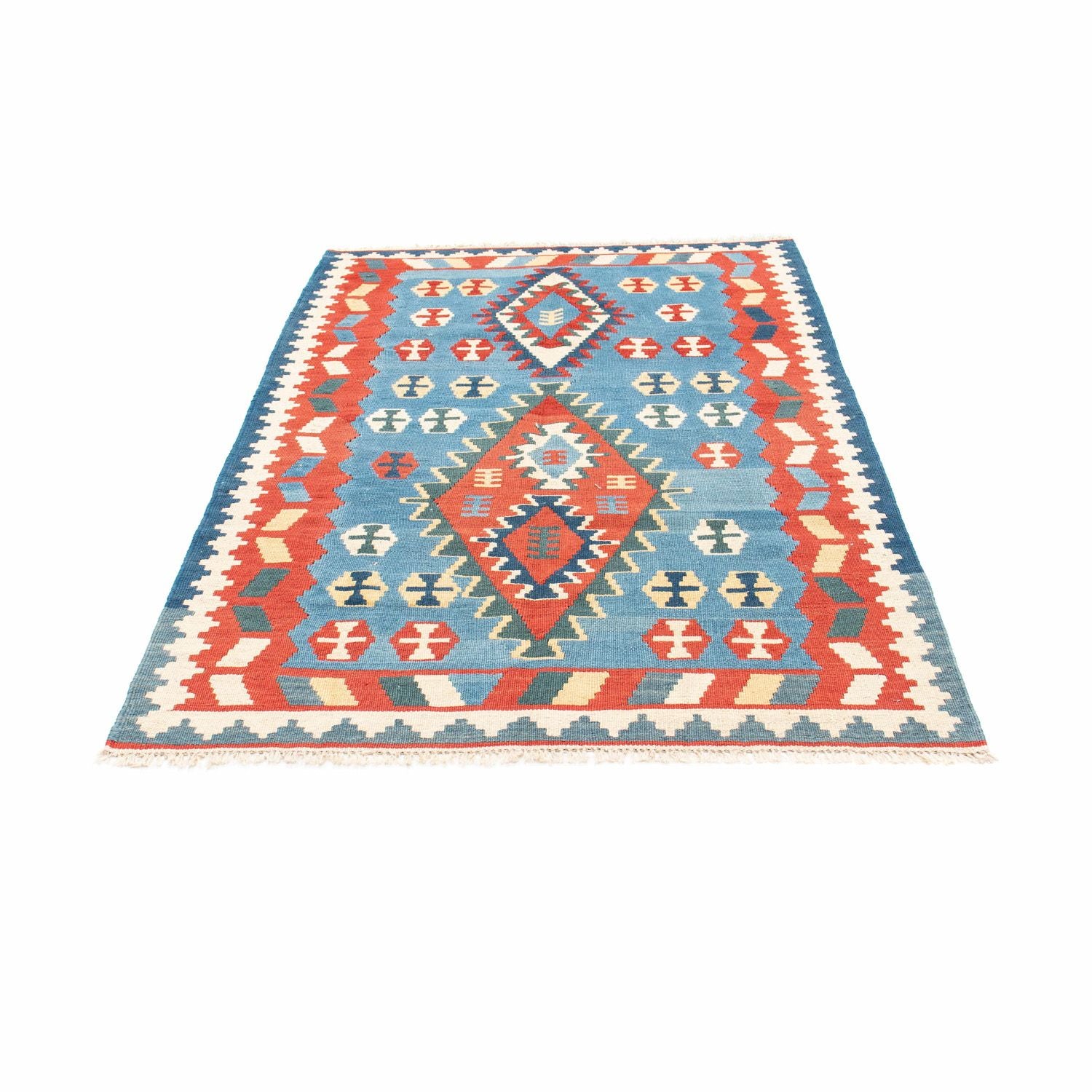 Tappeto Kelim - Orientale - 173 x 118 cm - blu