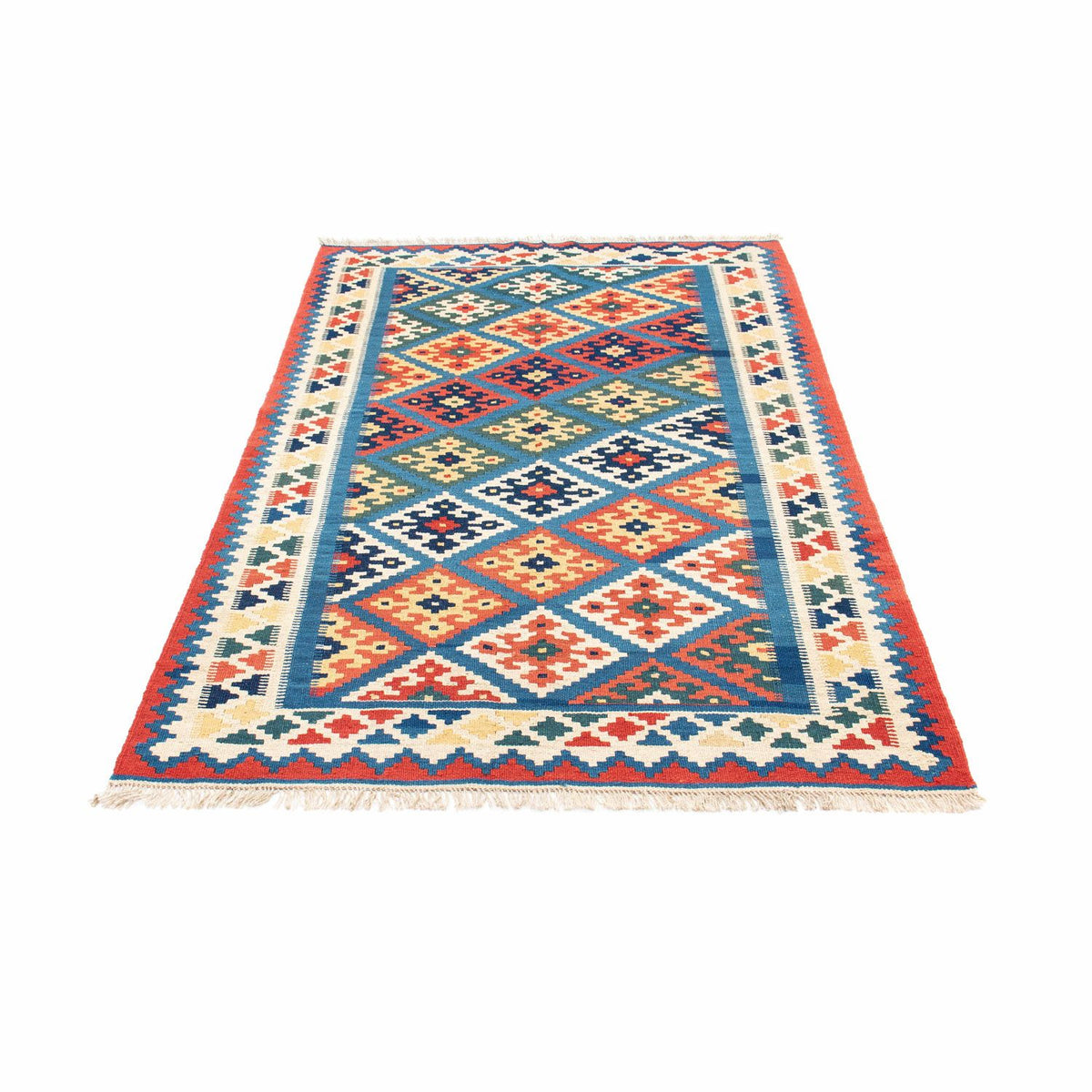 Tappeto Kelim - Orientale - 182 x 122 cm - blu