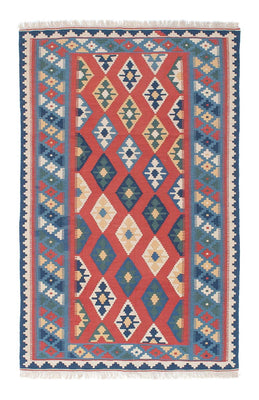 Tappeto Kelim - Orientale - 177 x 117 cm - blu