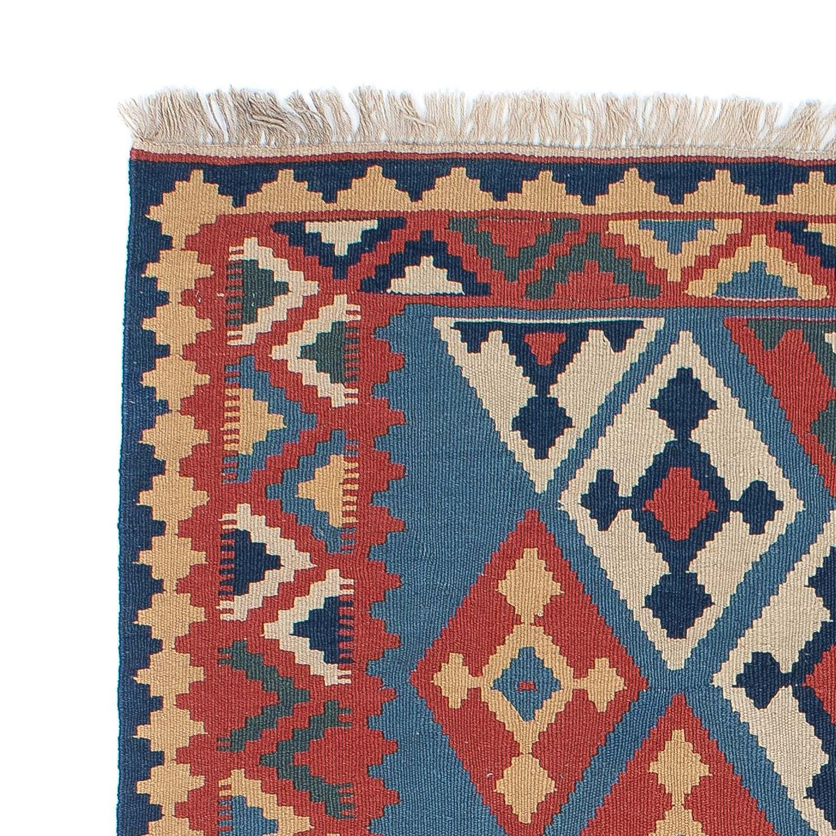 Tappeto Kelim - Orientale - 183 x 123 cm - blu