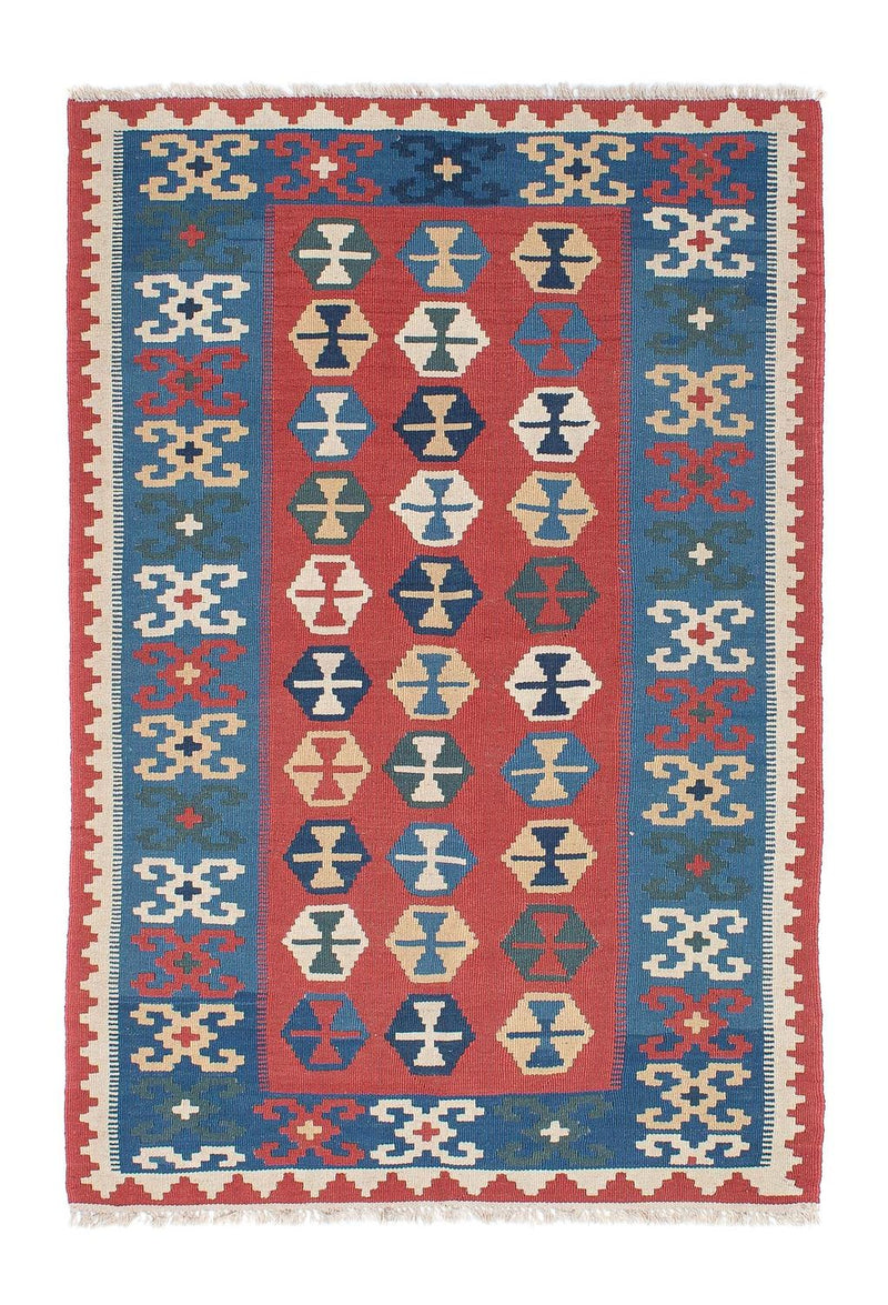 Tappeto Kelim - Orientale - 167 x 113 cm - blu