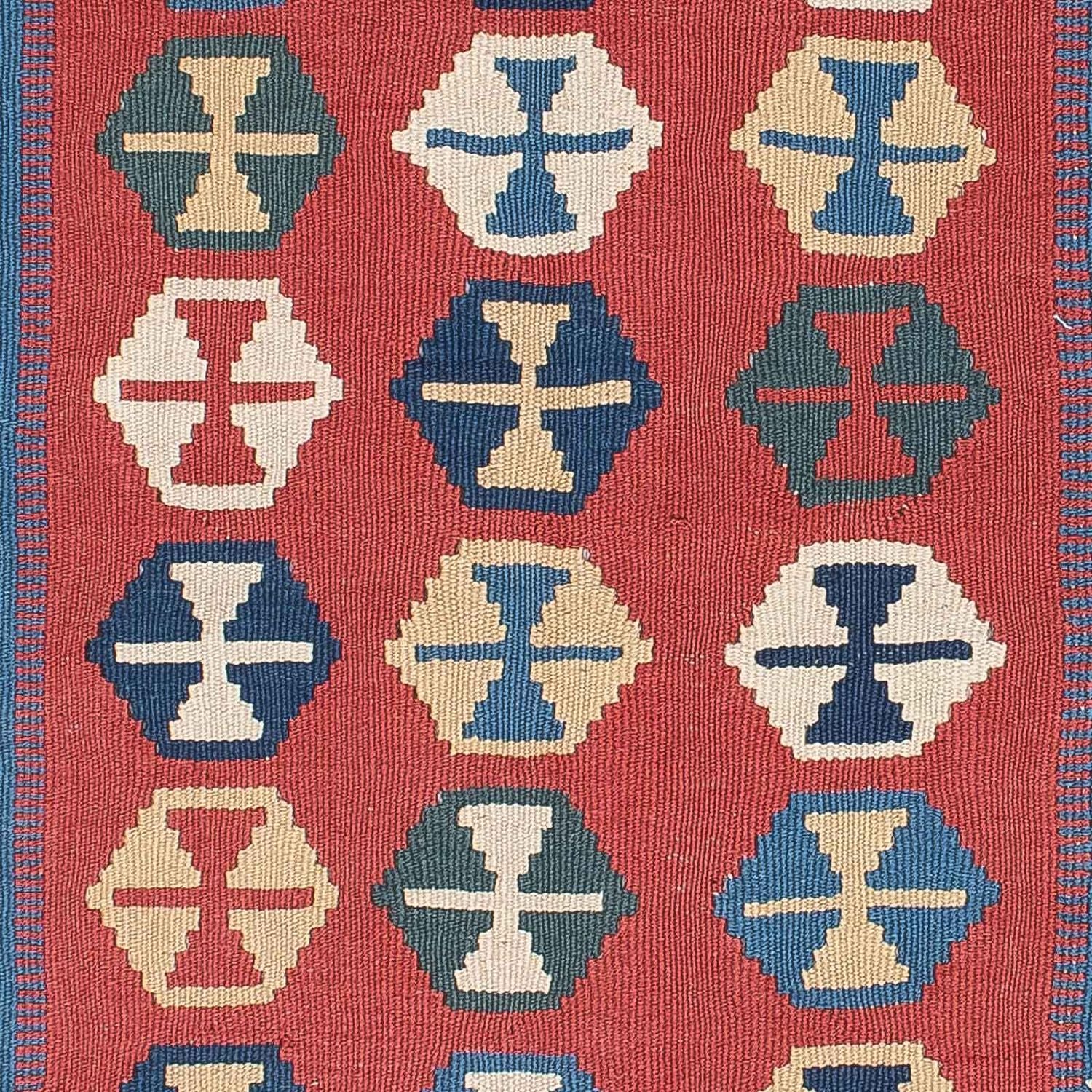 Tappeto Kelim - Orientale - 167 x 113 cm - blu