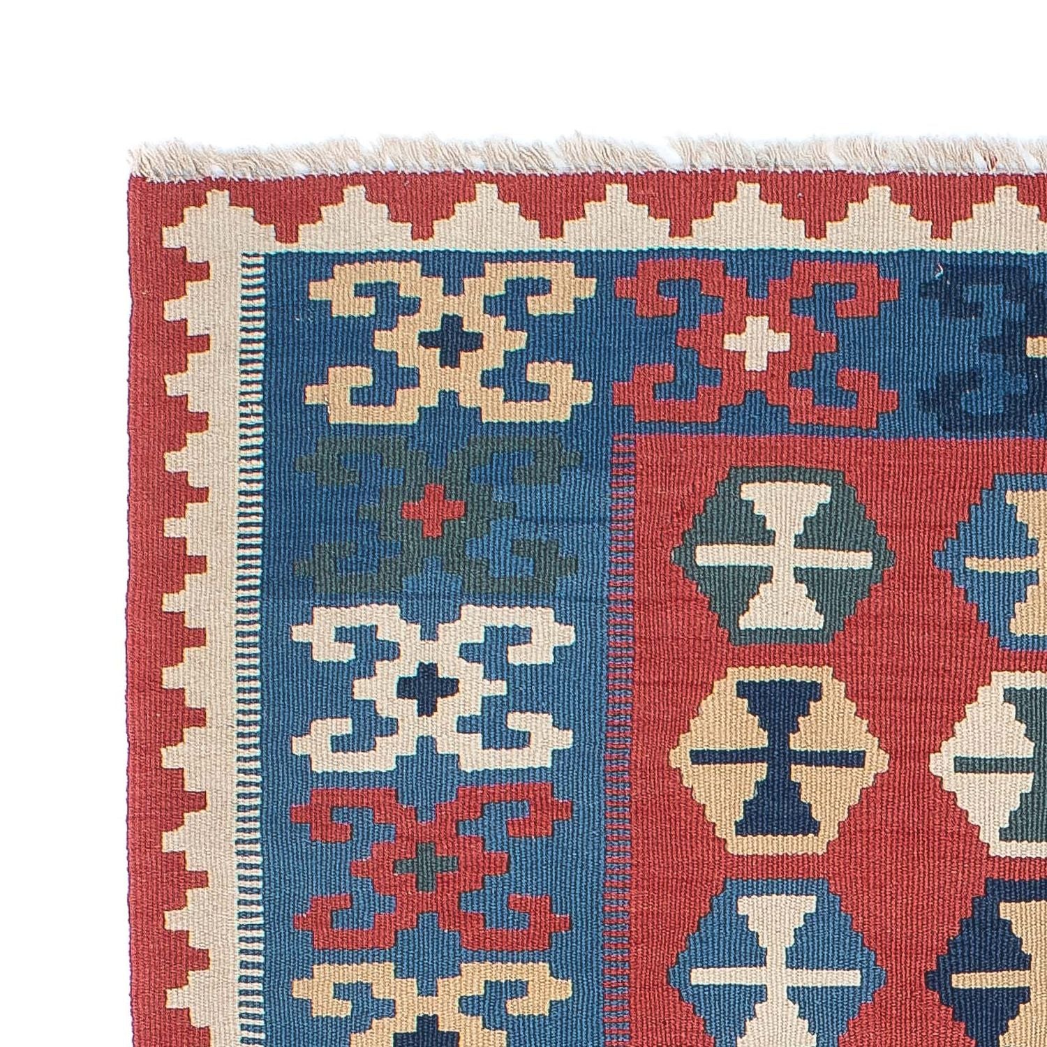 Tappeto Kelim - Orientale - 167 x 113 cm - blu