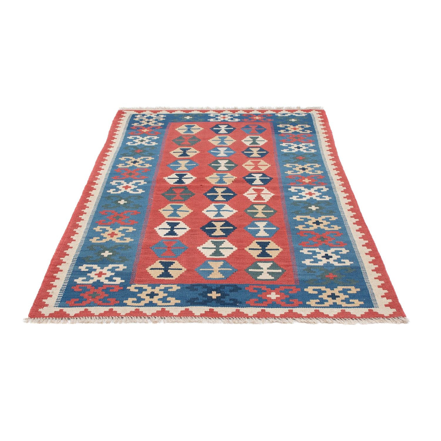 Tappeto Kelim - Orientale - 167 x 113 cm - blu