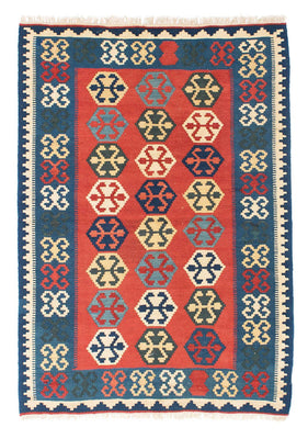 Tappeto Kelim - Orientale - 152 x 106 cm - rosso