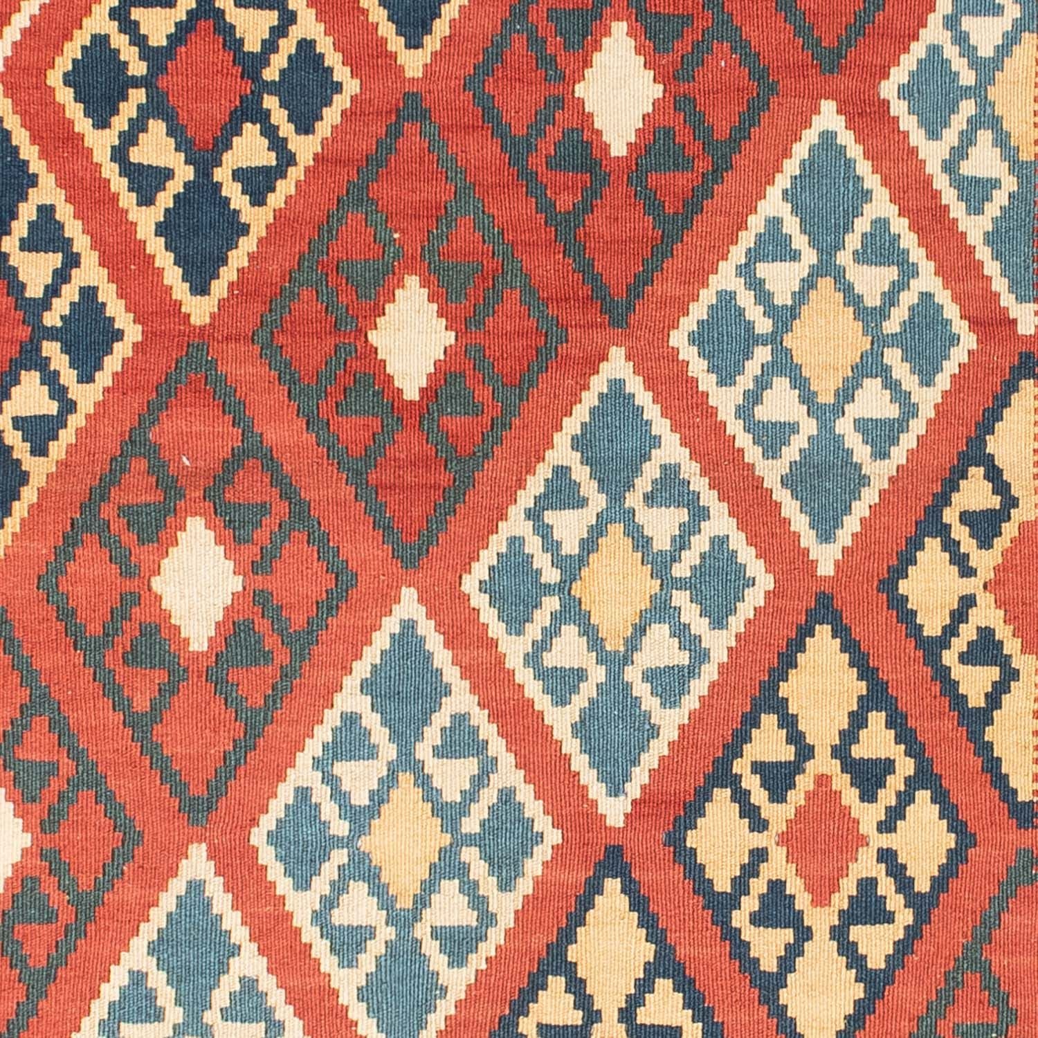 Tappeto Kelim - Orientale - 156 x 105 cm - ruggine