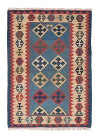 Tappeto Kelim - Orientale - 171 x 118 cm - blu