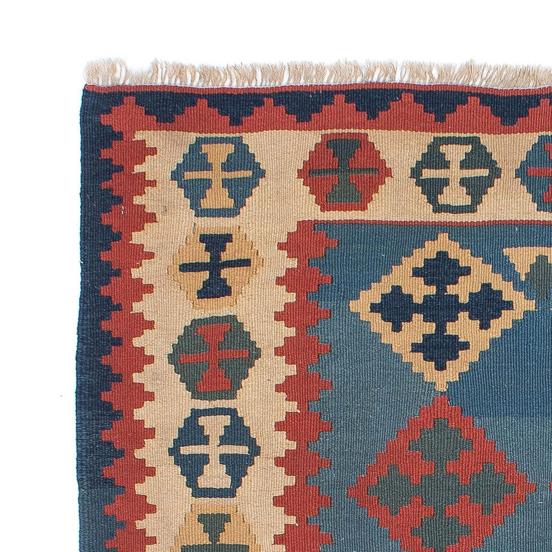 Tappeto Kelim - Orientale - 171 x 118 cm - blu