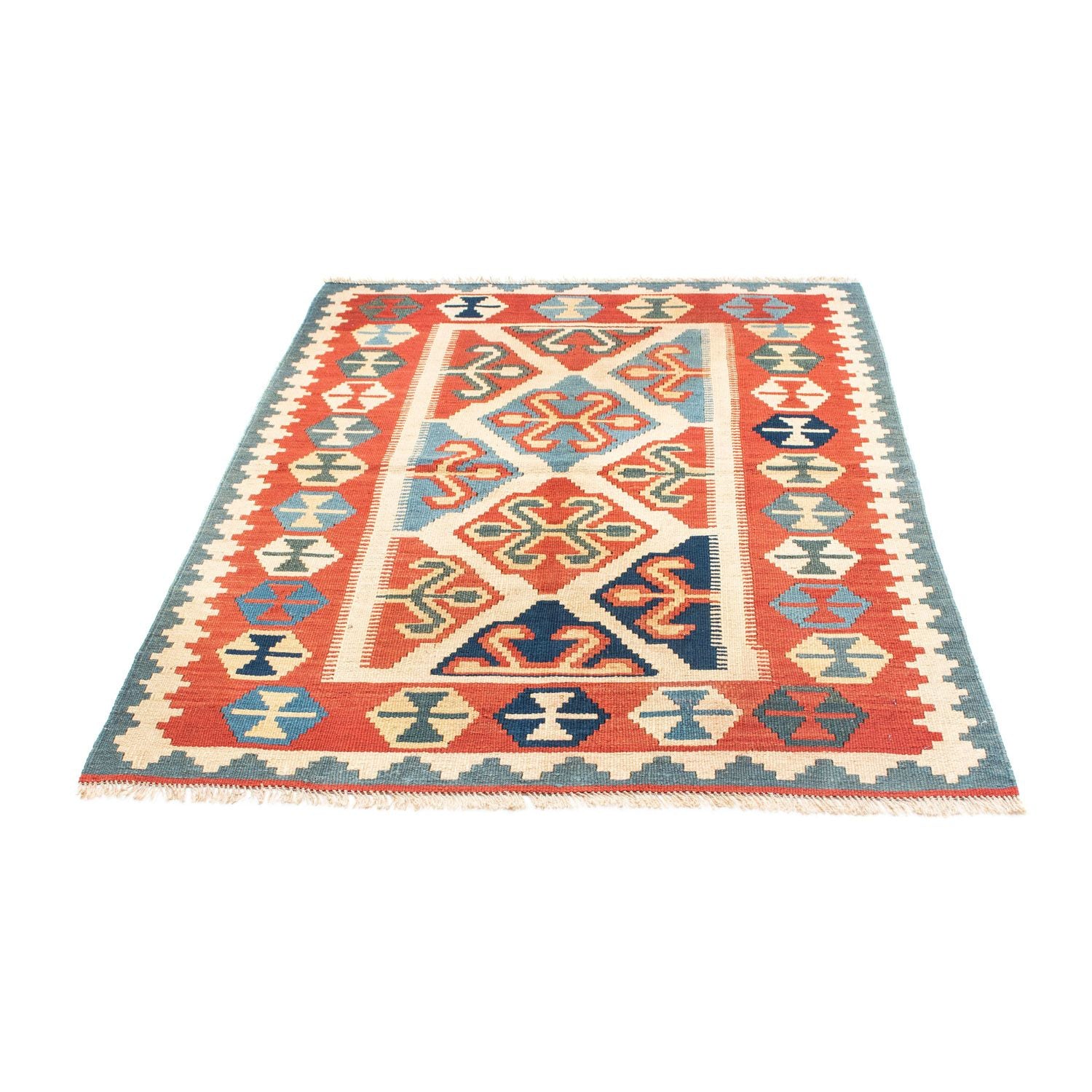Tappeto Kelim - Orientale - 152 x 110 cm - rosso