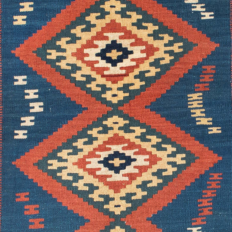 Tappeto Kelim - Orientale - 143 x 108 cm - blu