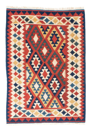 Tappeto Kelim - Orientale - 145 x 100 cm - rosso