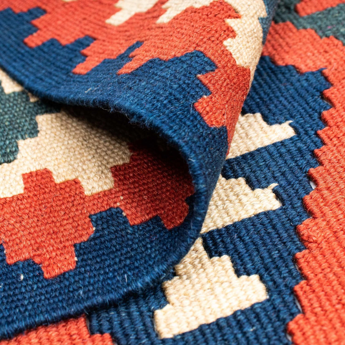 Tappeto Kelim - Orientale - 145 x 100 cm - rosso