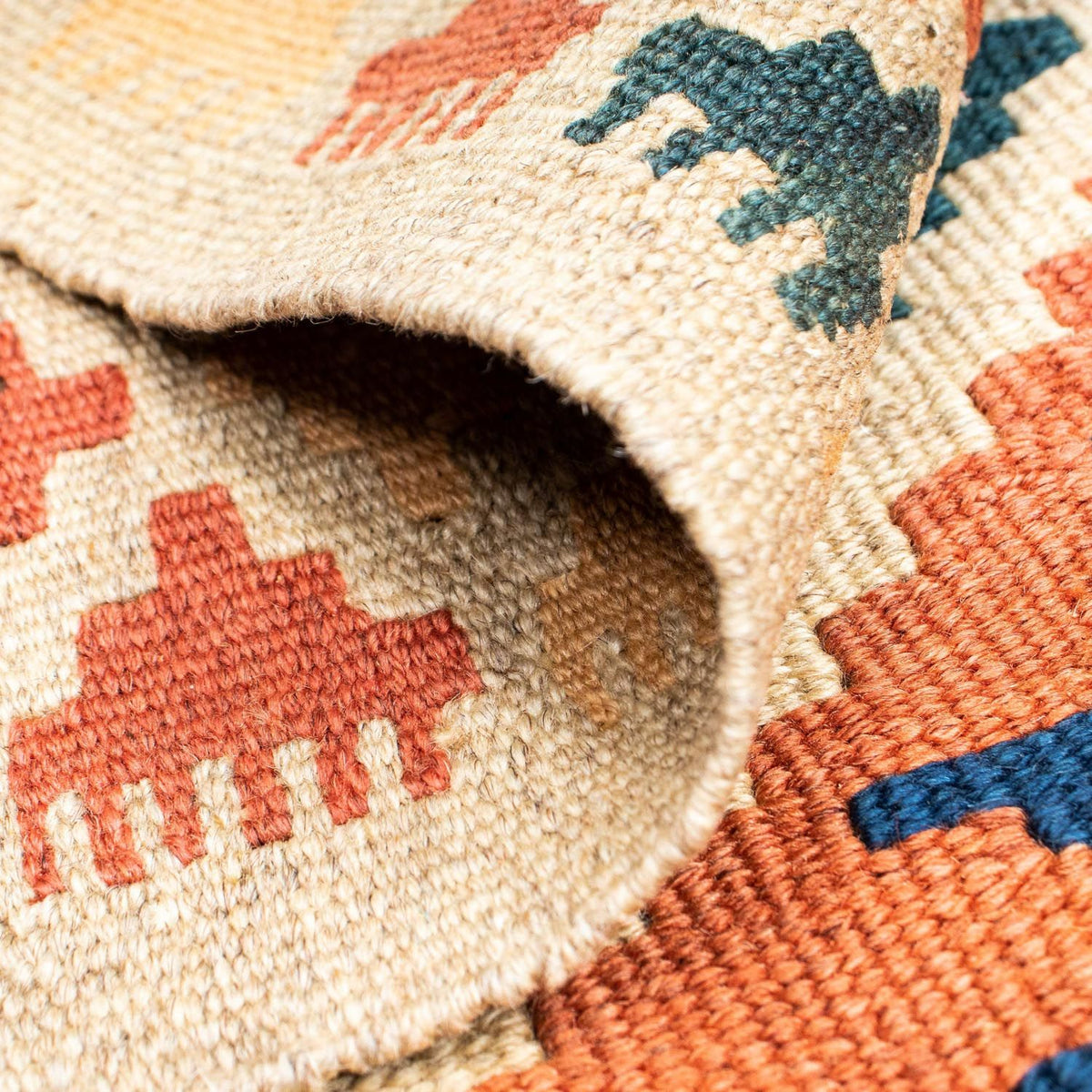 Tappeto Kelim - Orientale - 148 x 106 cm - marrone