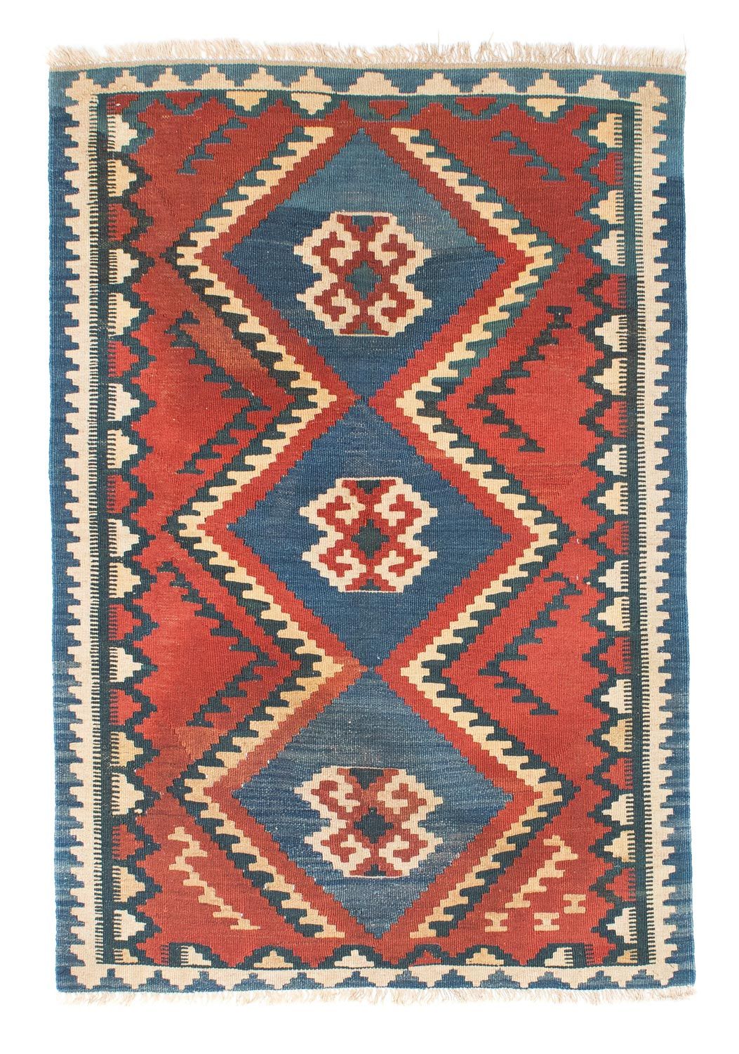 Tappeto Kelim - Orientale - 156 x 98 cm - ruggine