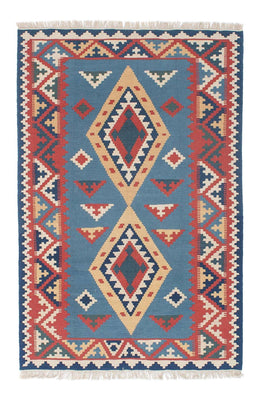 Tappeto Kelim - Orientale - 183 x 121 cm - blu