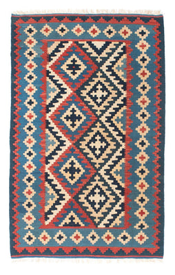 Tappeto Kelim - Orientale - 160 x 103 cm - blu
