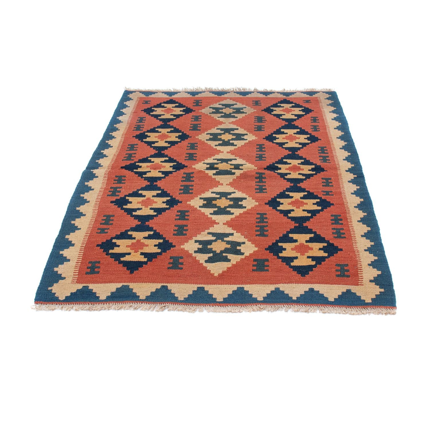 Tappeto Kelim - Orientale - 150 x 108 cm - ruggine